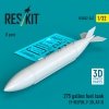 RESKIT RSU32-0241 275 gallon fuel tank (F-5E/F/N, F-20, AT-3) (1 pcs) (3D Printed) (1/32)